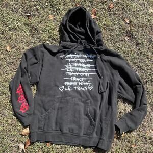 Lil Tracy Your Merch - Black/Red Hoodie